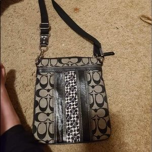 Coach cross body bag